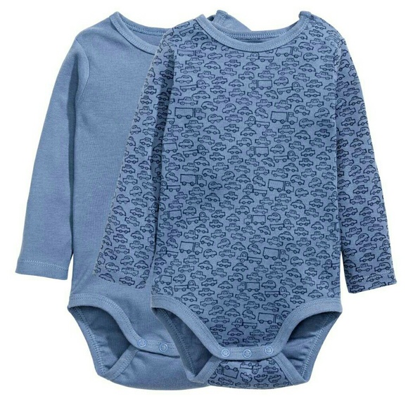 h&m baby boy bodysuits